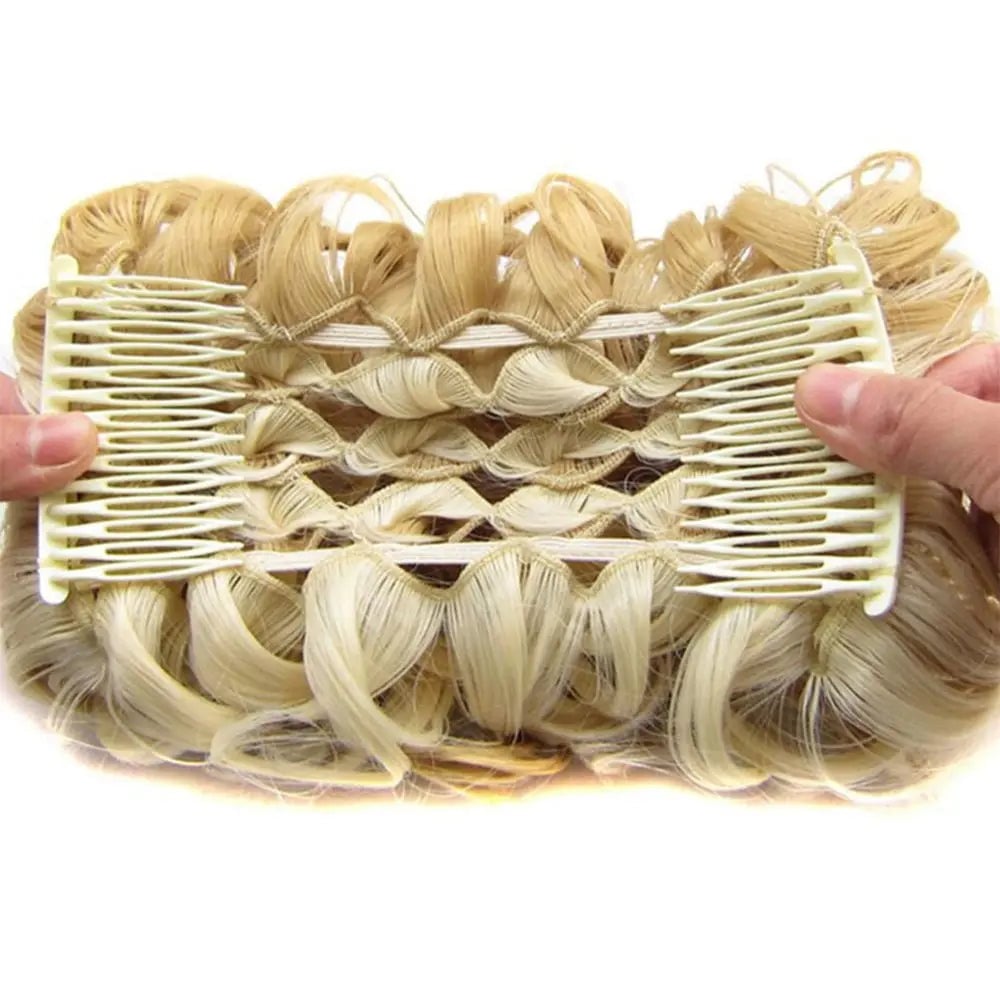 Chignon Désordonné Curly Bun - Pour un look chic