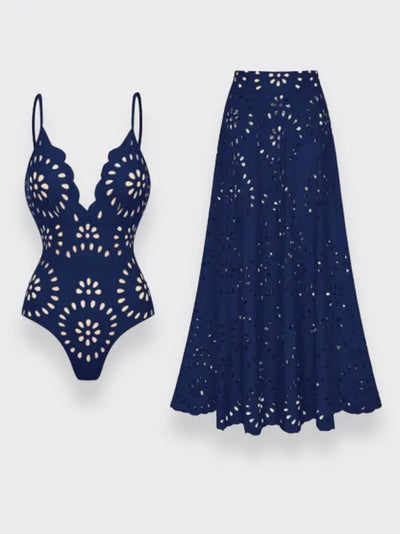 Maillot de bain une pièce et jupe ADRIANA®
