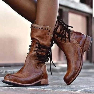 Bottines Dakota en cuir