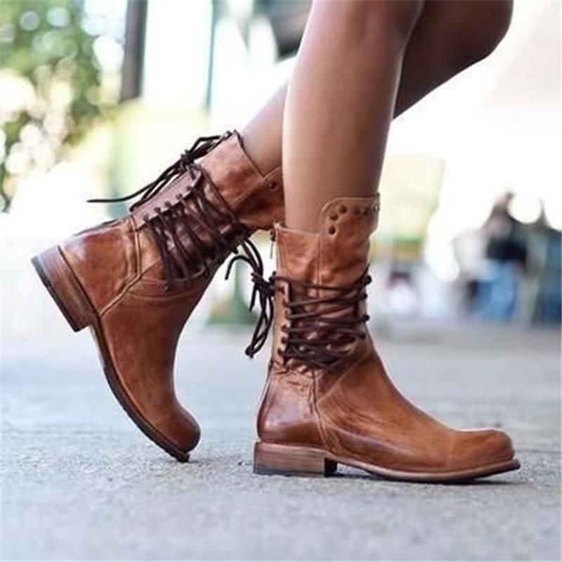 Bottes en Cuir Aruna Tahi - Élégance et Confort au Quotidien