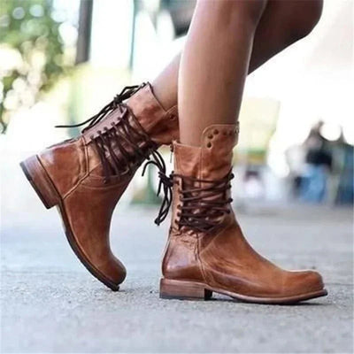 Bottines Dakota en cuir