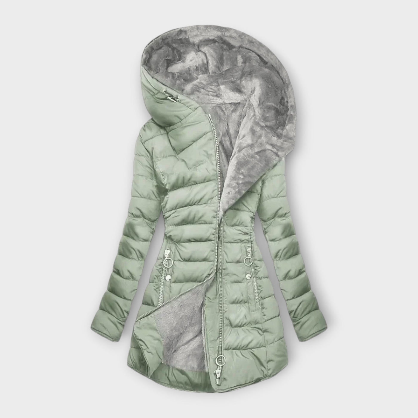 Kori - Manteau en fausse fourrure douillette