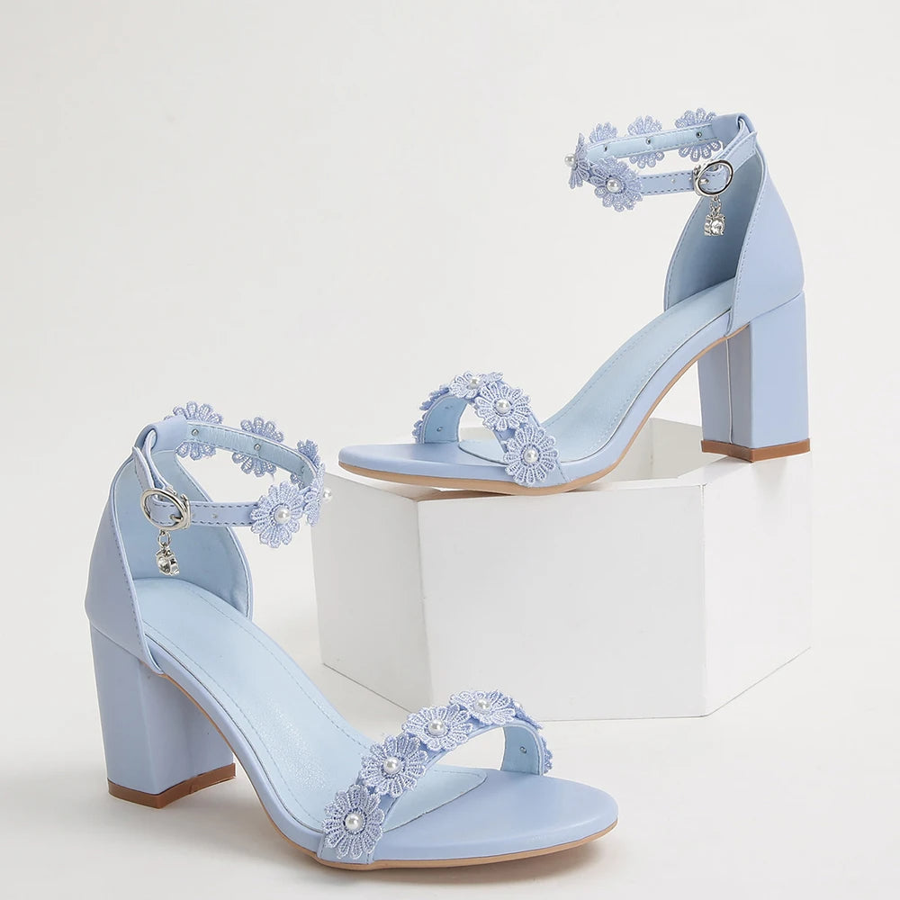 Talons blocs Petal & Pearl