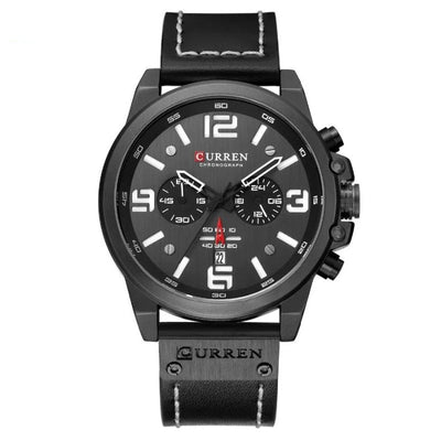Montre à quartz tendance et décontractée