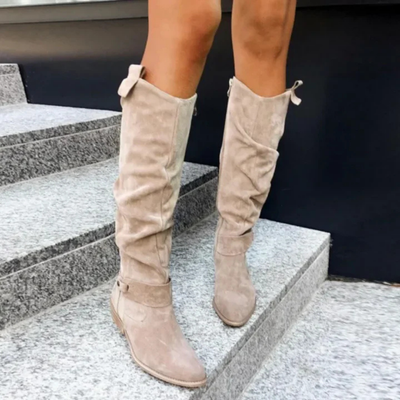 Carla - Bottes en cuir de luxe pour femmes