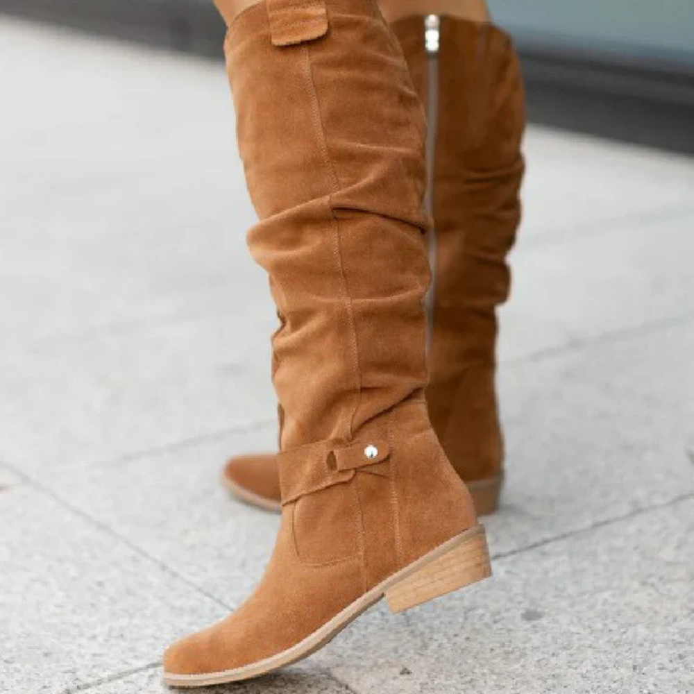 Carla - Bottes en cuir de luxe pour femmes