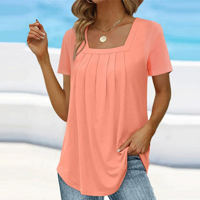 Athena™ - Blouse plissée