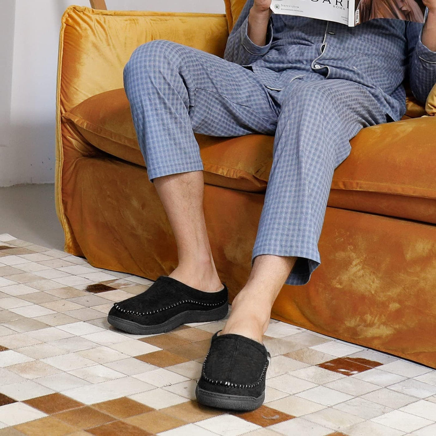 SLOF™ | Chaussons Avec Doublure En Laine
