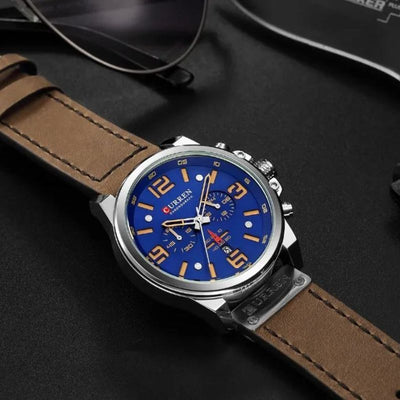 Montre à quartz tendance et décontractée