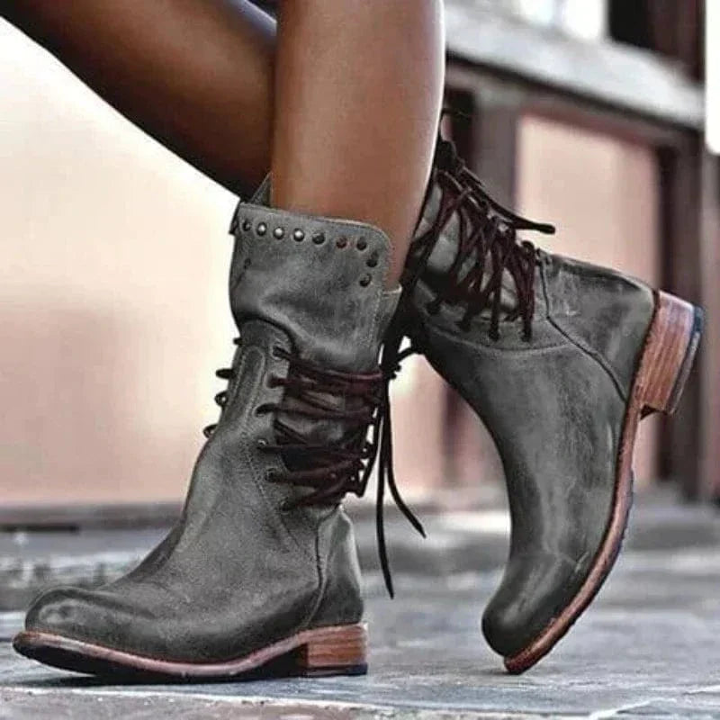 Bottines Dakota en cuir