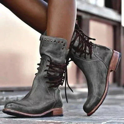 Bottines Dakota en cuir