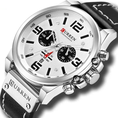Montre à quartz tendance et décontractée