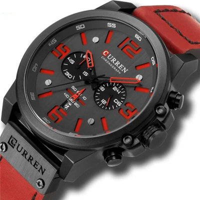 Montre à quartz tendance et décontractée