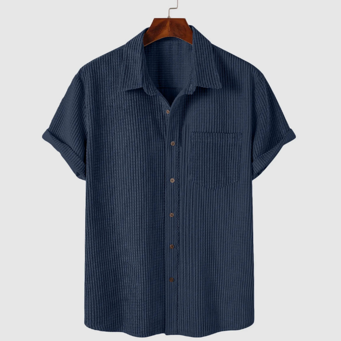 Chemise en velours côtelé côtier
