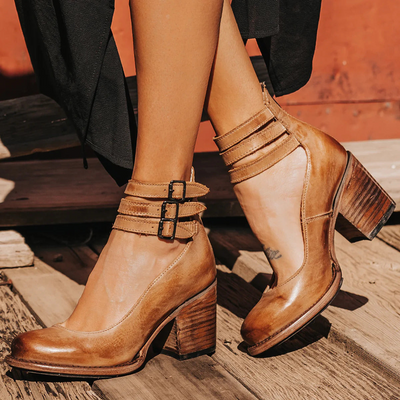 Sonna | Bottes en cuir
