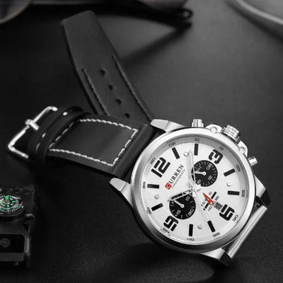 Montre à quartz tendance et décontractée