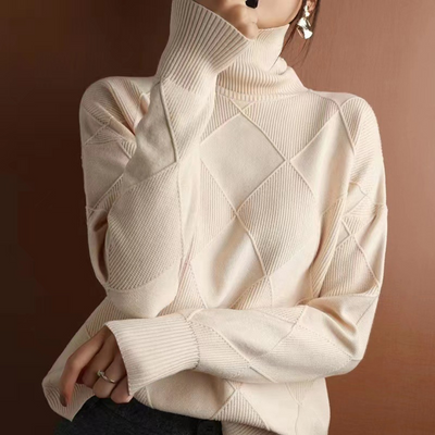 Pull à col roulé, Doux, intemporel, élégant