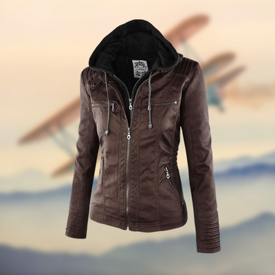 McPhee™ - Veste en cuir végétal