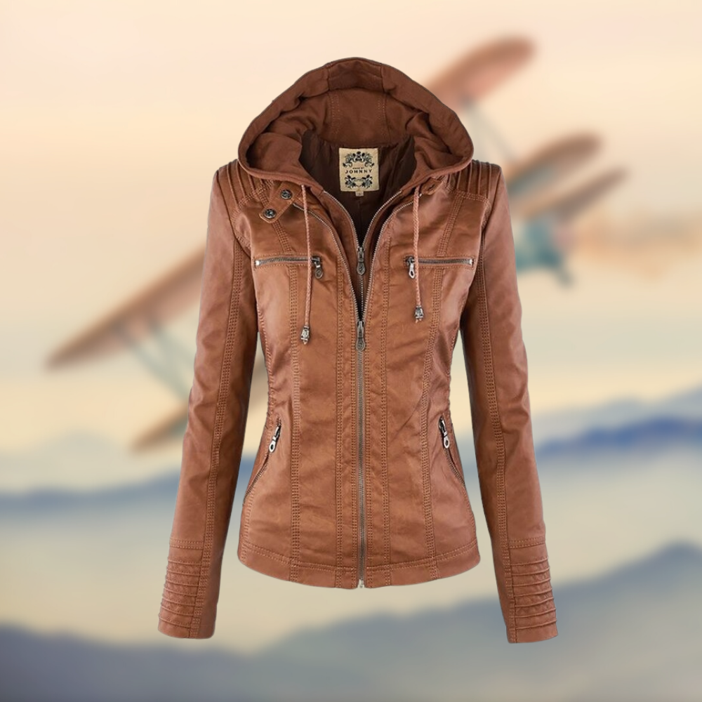 McPhee™ - Veste en cuir végétal