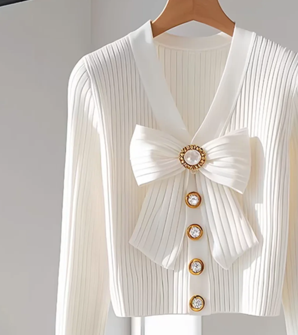 Pull-over à manches longues simple et uni