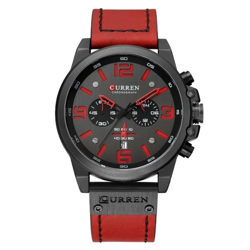 Montre à quartz tendance et décontractée