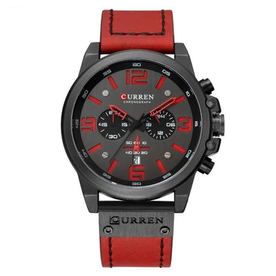 Montre à quartz tendance et décontractée