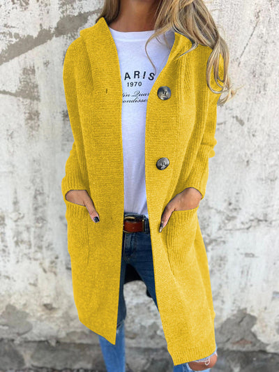 Frida | Gilet Long en Tricot