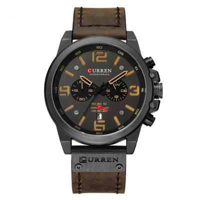 Montre à quartz tendance et décontractée