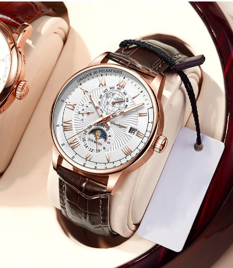 Montre en quartz lumineuse haut de gamme tendance