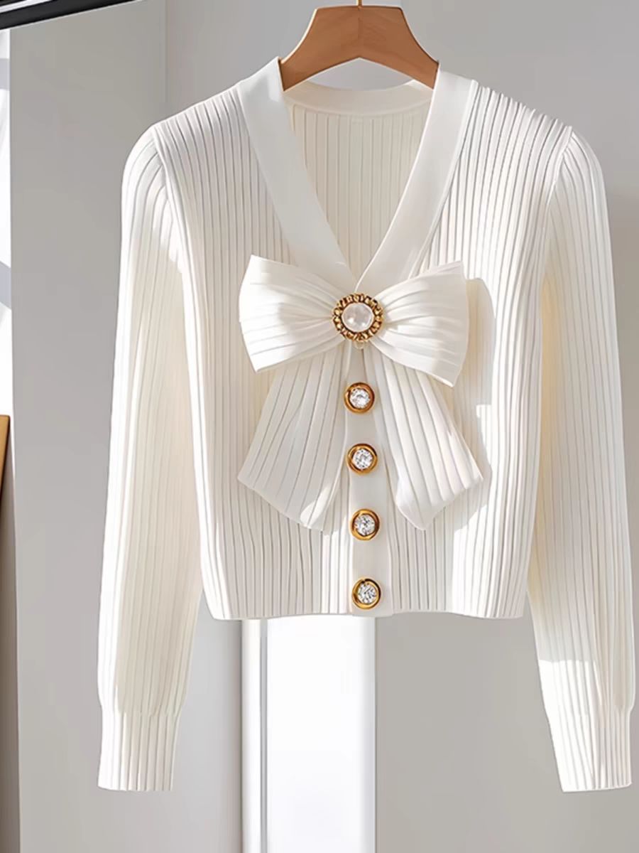 Pull-over à manches longues simple et uni