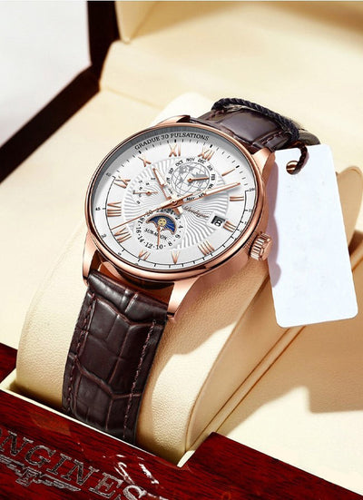 Montre en quartz lumineuse haut de gamme tendance