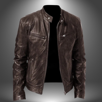 Bartoli™ | Veste en cuir faite à la main pour homme