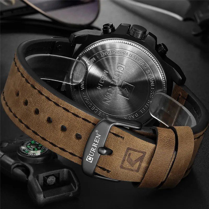Montre à quartz tendance et décontractée