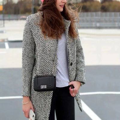 Rianne - Manteau Long en Laine
