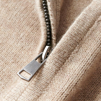 Erik™ | Pull  En Laine avec Fermeture Zippée
