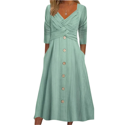 Ella™ - Robe élégante avec coupe couvrante pour le ventre