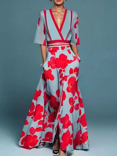 ELISA™ | ROBE ÉLÉGANTE FLEURIE
