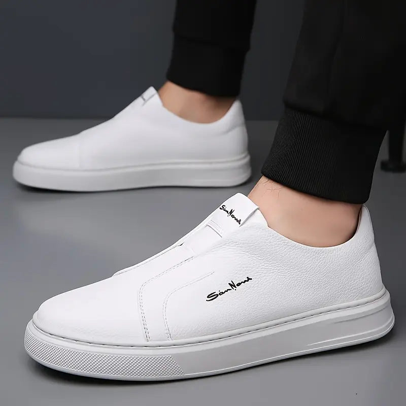 Chaussures en cuir à enfiler