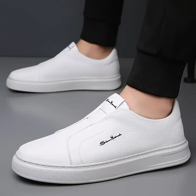 Chaussures en cuir à enfiler