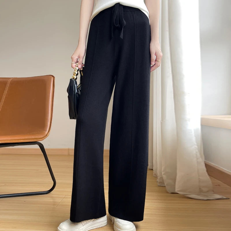Pantalon en cachemire décontracté Monarque