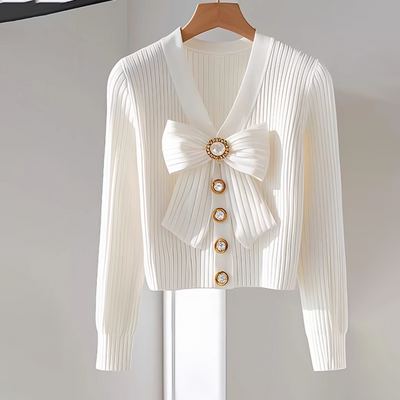 Pull-over à manches longues simple et uni