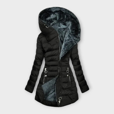 Kori - Manteau en fausse fourrure douillette