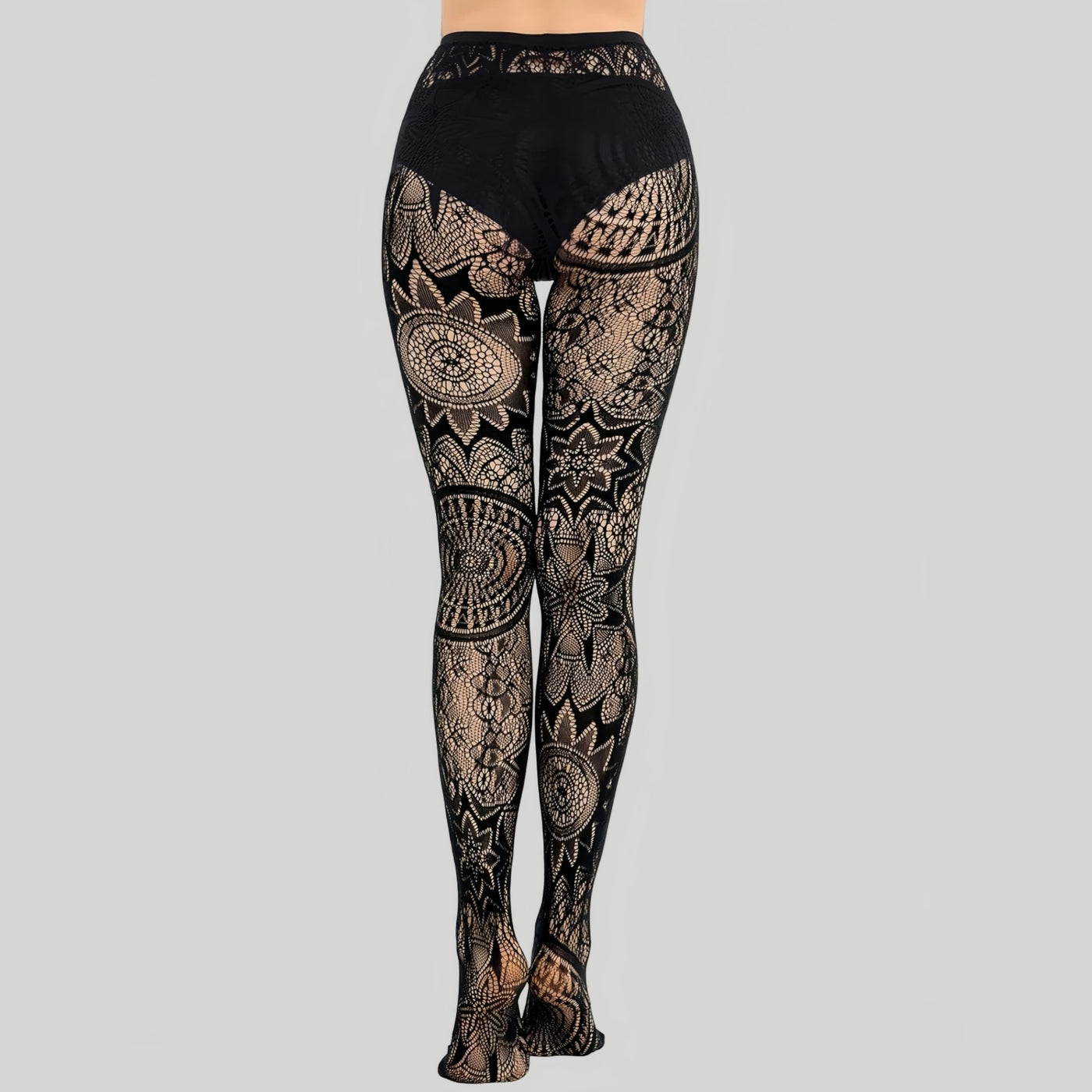 GlamNet™ Collants en Résille Style Tatoo | Taille Unique