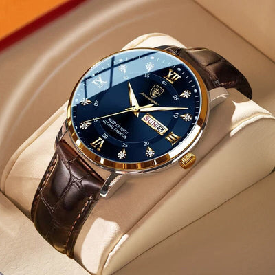 Montre pour homme étanche et lumineuse