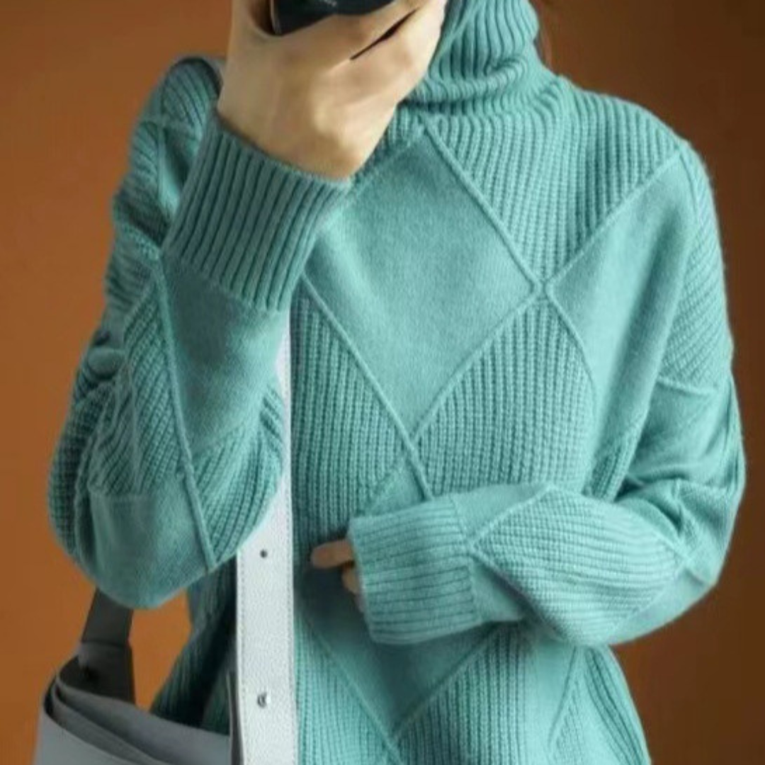 Pull à col roulé, Doux, intemporel, élégant