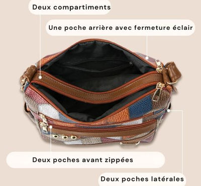 Elise - Sac vintage en cuir