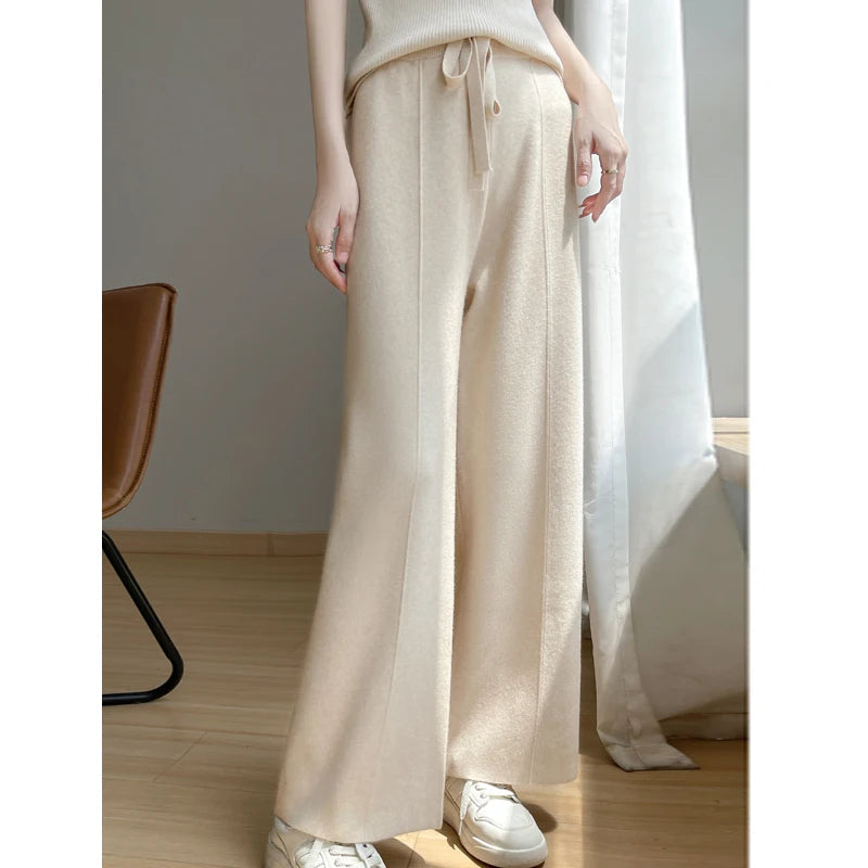 Pantalon en cachemire décontracté Monarque