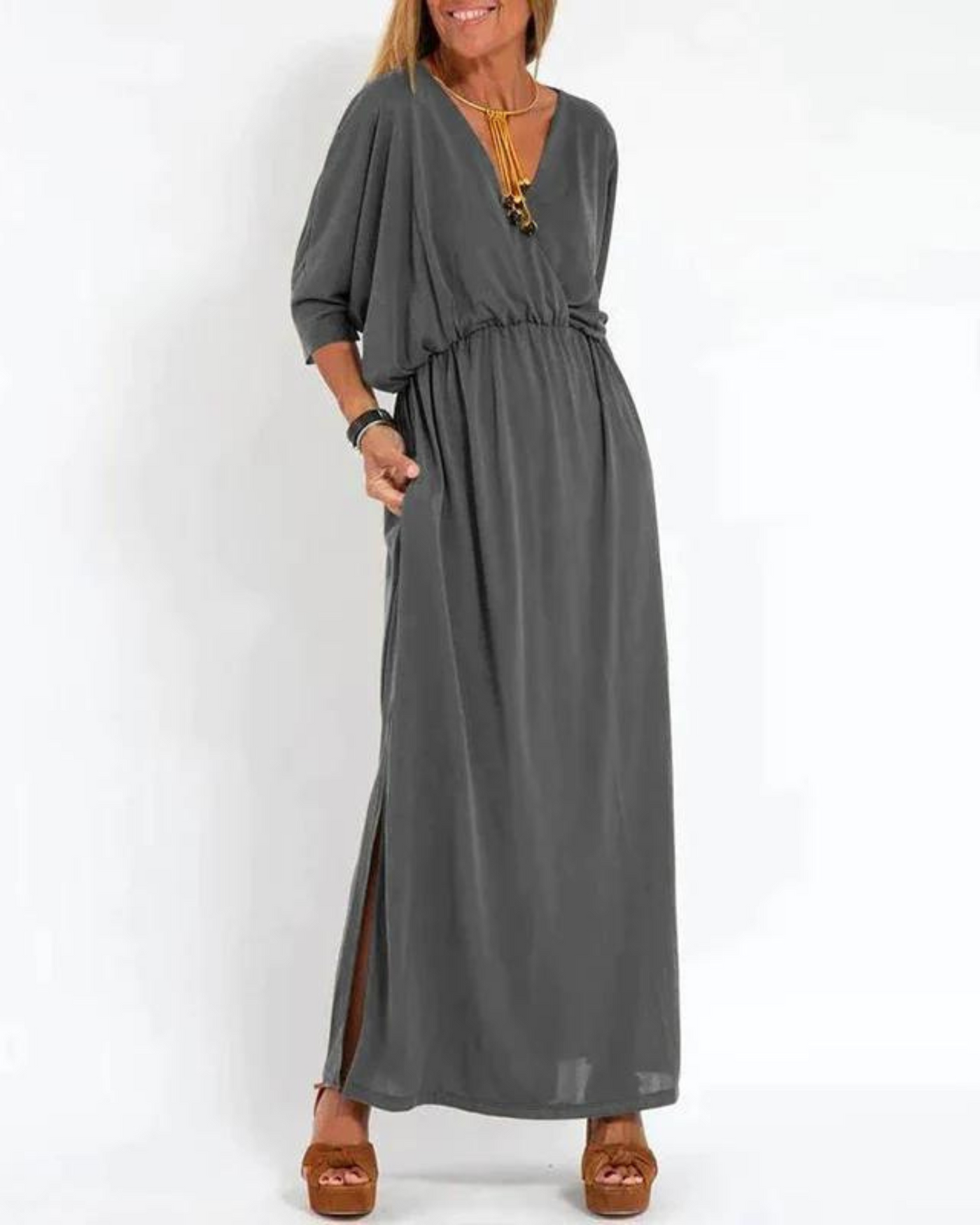 Lani™ - Robe vintage longue