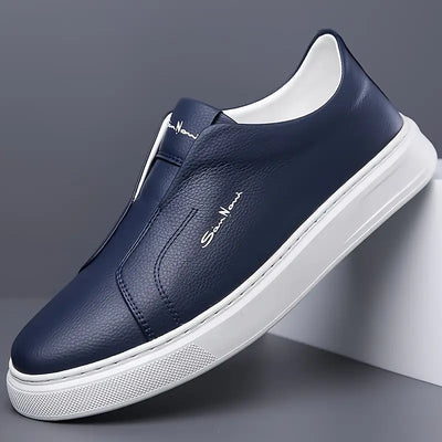 Chaussures en cuir à enfiler