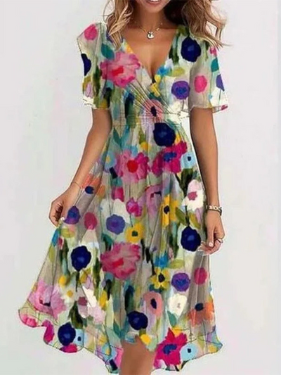LEANNE | ROBE GRADIENT BOHO DÉCONTRACTÉE